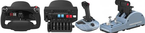 Joysticks, Throttles & Rudders