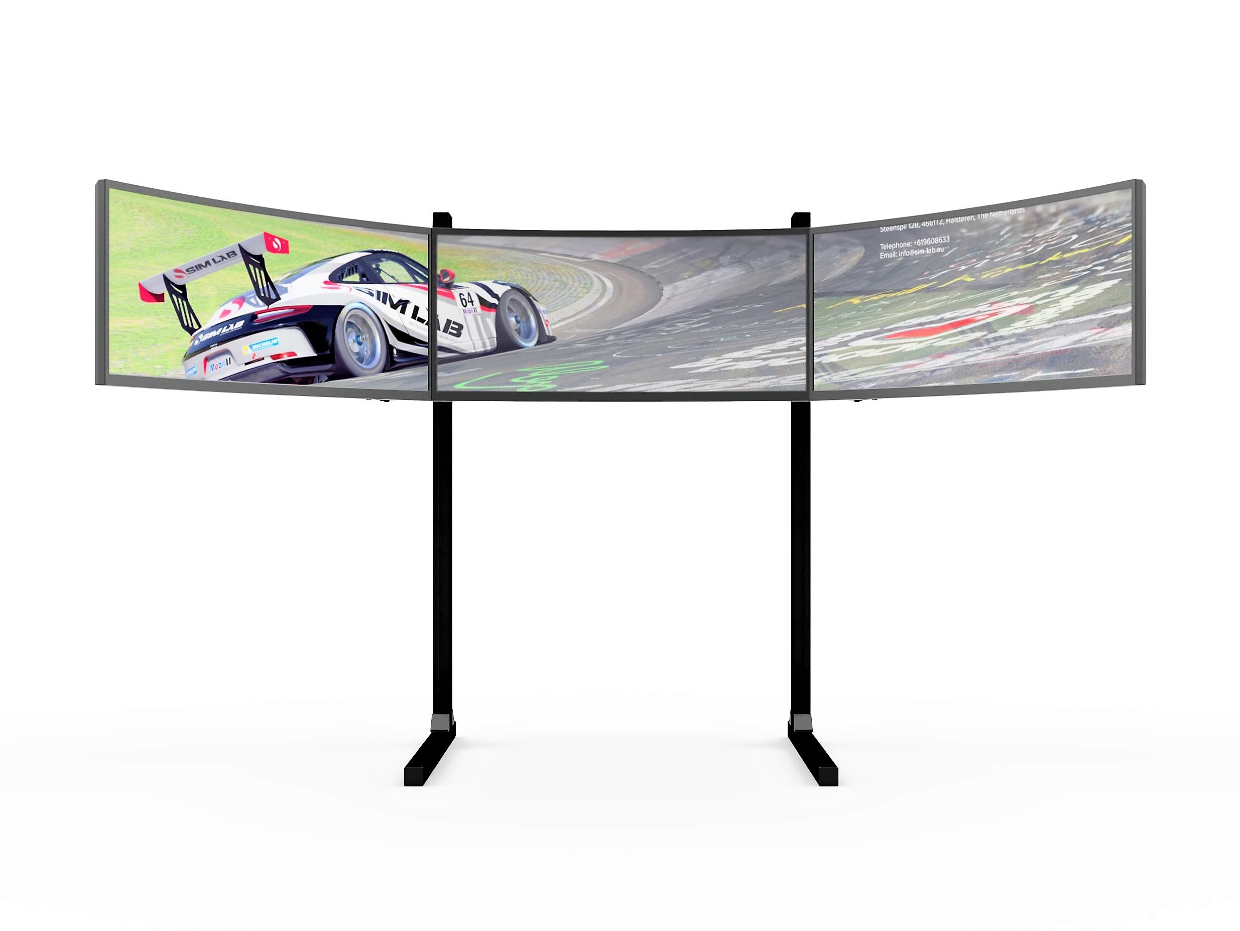 Triple TV/Monitor Stand